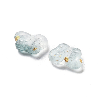 Gradient Color Transparent Acrylic Beads OACR-M023-05H-1