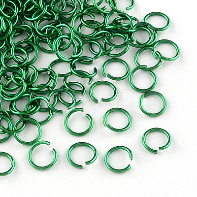 Anodized Aluminum Open Jump Rings ALUM-R005-1.0x10-25-1