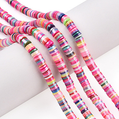 Handmade Polymer Clay Beads CLAY-TAC0006-03B-15-1