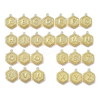 26Pcs Brass Pendants KK-R218-05G-1