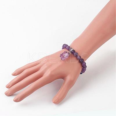 Yoga Chakra Jewelry BJEW-JB03011-02-1