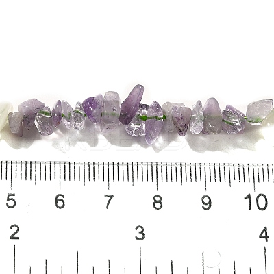 Natural New Jade & Amethyst Beads Strands G-L610-A21-01-1