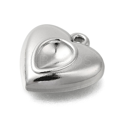 304 Stainless Steel Pendant Cabochon Settings STAS-D192-03P-1