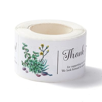 Thank You Stickers Roll DIY-O021-06-1