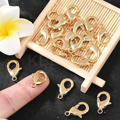 SHEGRACE Brass Lobster Claw Clasps XGRPCP704-268G-1