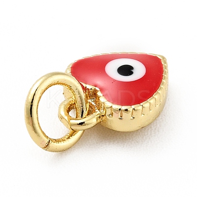 Rack Plating Brass Enamel Charms LS-KK-G387-07G-02-1