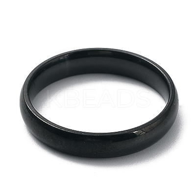 Ion Plating(IP) 304 Stainless Steel Flat Plain Band Rings STAS-I160-C-20mm-B-1