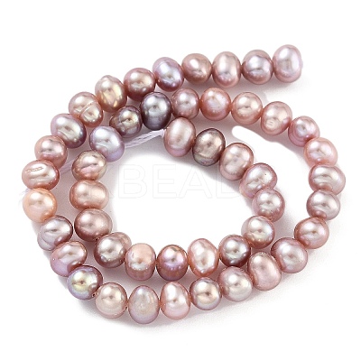 Natural Cultured Freshwater Pearl Beads Strands PEAR-C003-10E-1