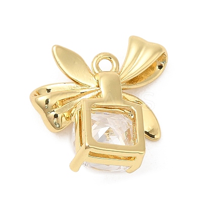 Real 18K Gold Plated Brass Pendants KK-R150-12G-02-1