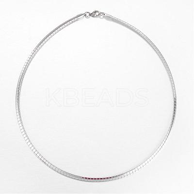 Non-Tarnish 304 Stainless Steel Necklaces NJEW-D274-02P-1
