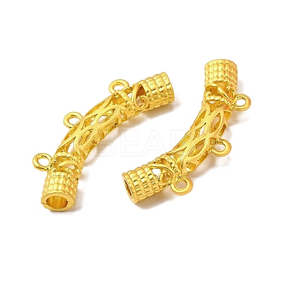 Alloy Curved Tube Chandelier Component Links PALLOY-S057-03MG-1