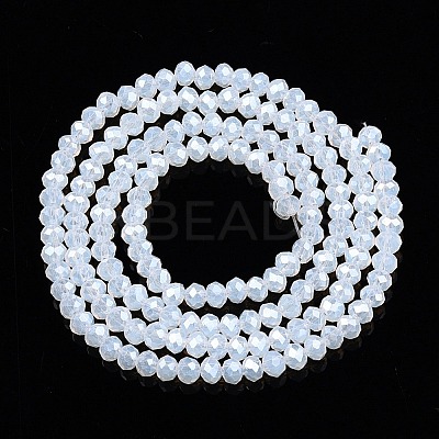 Electroplate Glass Beads Strands EGLA-A044-J2mm-A06-1