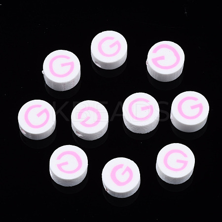 Handmade Polymer Clay Beads CLAY-N011-031G-1