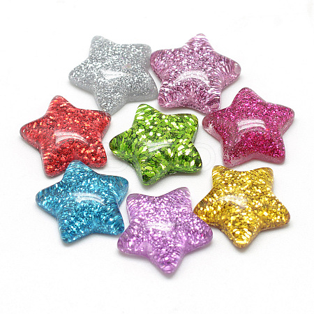 Resin Cabochons CRES-Q196-27-1