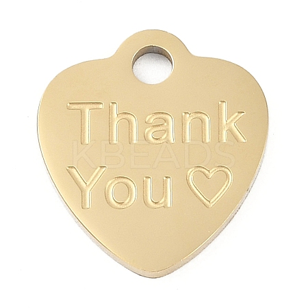 304 Stainless Steel Charms STAS-I325-136H-G-1