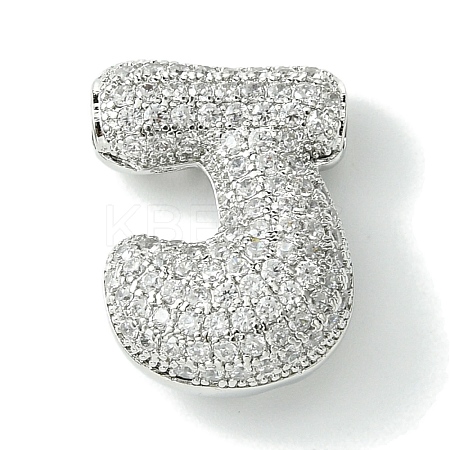 Rack Plating Brass Cubic Zirconia Pendants KK-S378-02P-J-1