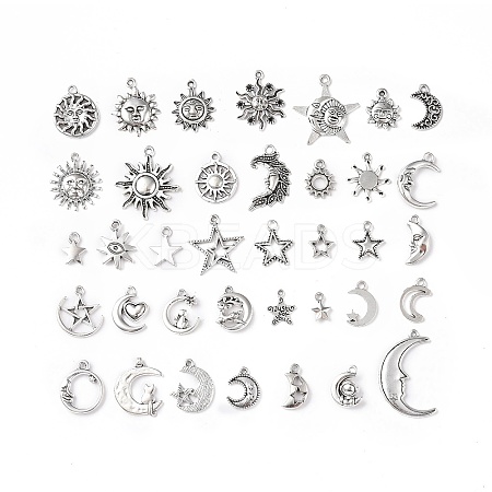 Tibetan Style Alloy Pendants PALLOY-B014-11-1