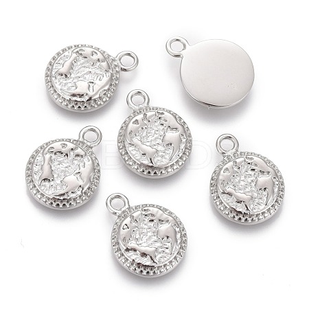 Non-Tarnish 304 Stainless Steel Charms STAS-F256-012P-1