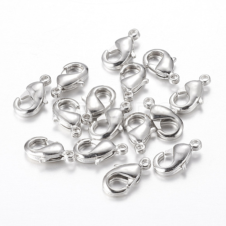 Brass Lobster Claw Clasps LS-KK-905-N-NF-1