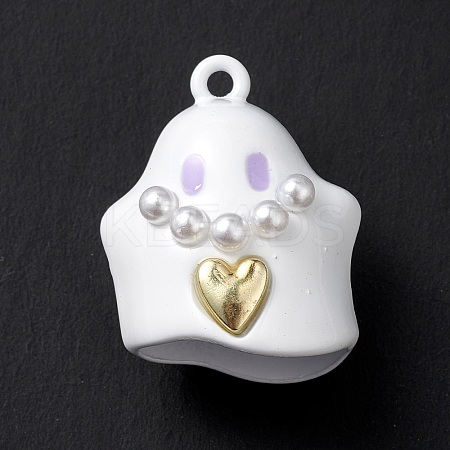 Halloween Spray Painted Alloy Pendants LS-PALLOY-R139-02B-01-1