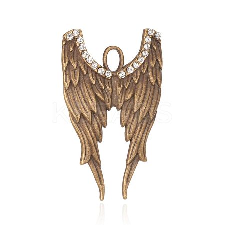 Tibetan Style Alloy Big Pendants PALLOY-G177-01AB-1