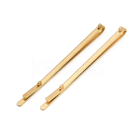304 Stainless Steel Hair Bobby Pins Findings LS-STAS-F329-02D-G-1