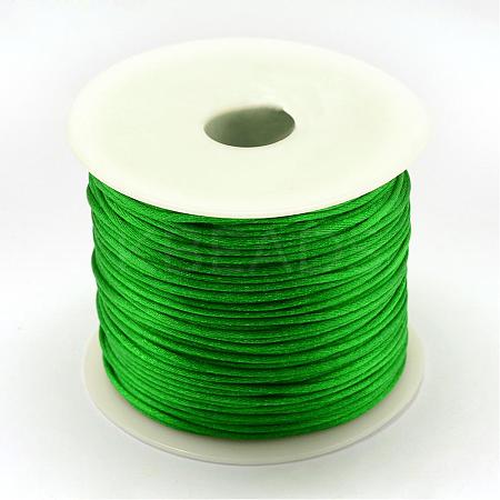 Nylon Satin Rattail Cords NWIR-R025-1.5mm-233-1