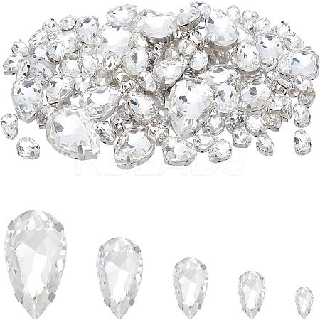 5 Style Sew on Rhinestone RGLA-FG0001-03-1
