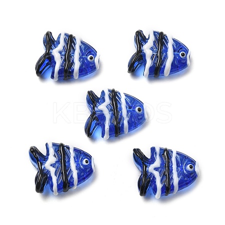 Baking Paint Glass Beads LAMP-I032-01H-1
