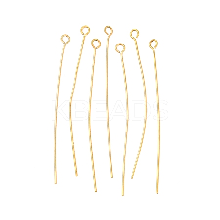 Ion Plating(IP) 304 Stainless Steel Eye Pins X-STAS-G075-17G-04-1