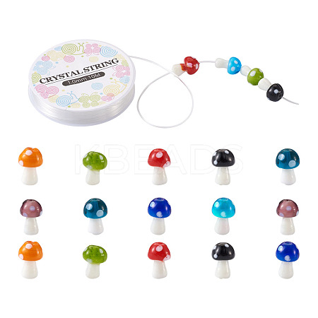 DIY Children Stretch Bracelets Making Kits DIY-CD0001-11-1