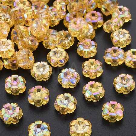 Transparent Acrylic Beads MACR-S373-06-C05-1