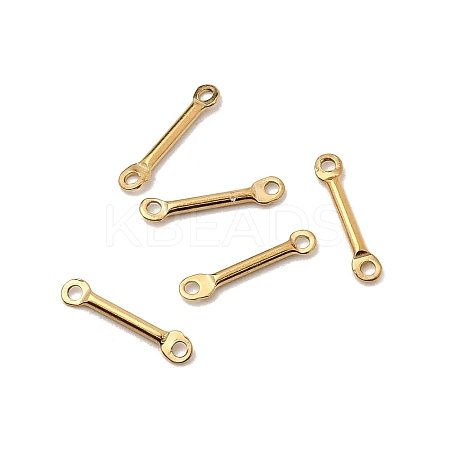 304 Stainless Steel Bar Links Connector Charms STAS-A134-01E-G-1