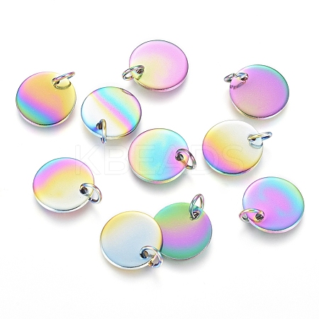 Ion Plating(IP) 304 Stainless Steel Charms LS-STAS-I124-01D-M-1