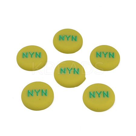 Acrylic Enamel Cabochons KY-N015-204C-1