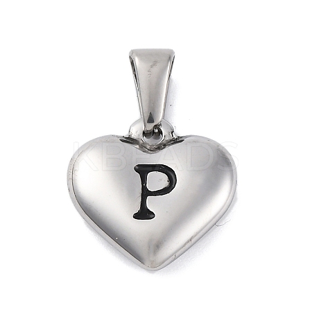 304 Stainless Steel Pendants STAS-P278-01P-P-1-1