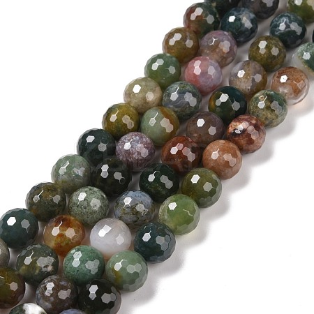 Natural Indian Agate Beads Strands G-E571-24C-1