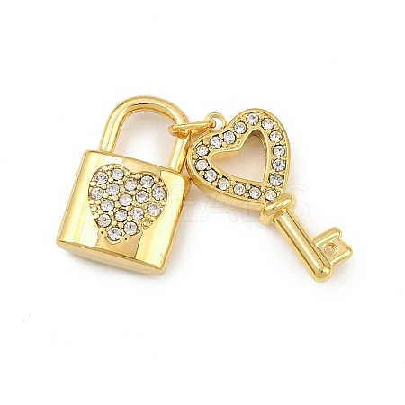 304 Stainless Steel Rhinestone Rhinestone Pendants STAS-P419-03B-G-1