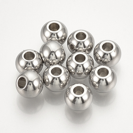 Tarnish Resistant 304 Stainless Steel Spacer Beads LS-X-STAS-T021-8-1