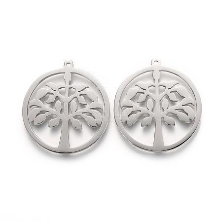 Non-Tarnish 304 Stainless Steel Pendants LS-STAS-L245-011P-1