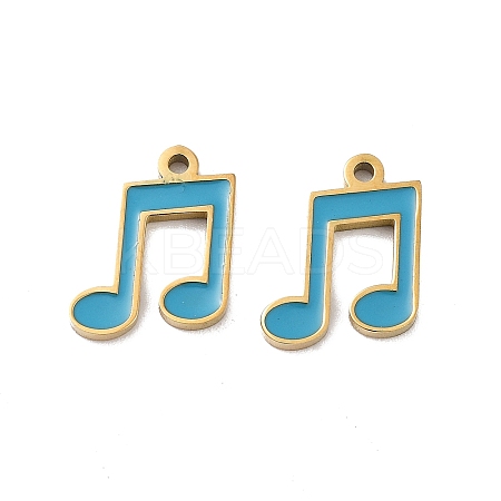 Ion Plating(IP) 316 Surgical Stainless Steel Charms STAS-U014-65G-01-1