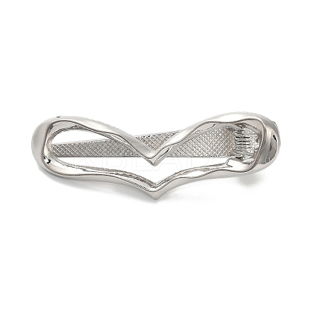 Alloy Alligator Hair Clips AJEW-A061-01A-P-1