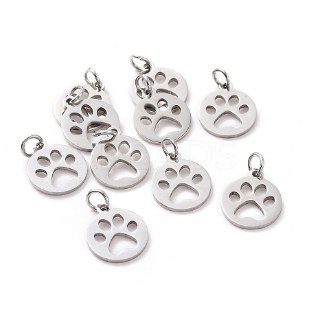 304 Stainless Steel Pendants STAS-YW0002-28-1