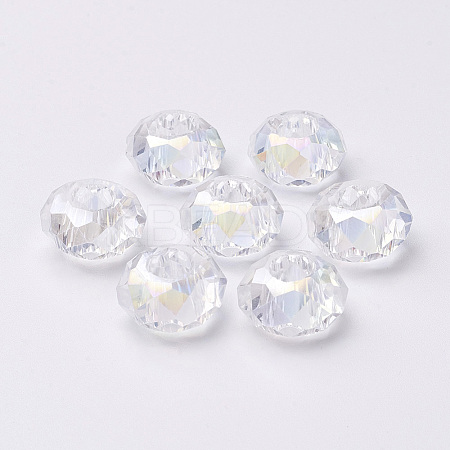 Glass European Beads LS-GDA010-01-1