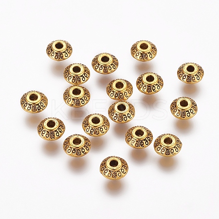 Tibetan Style Spacer Alloy Beads LS-X-GLF10902Y-NF-1