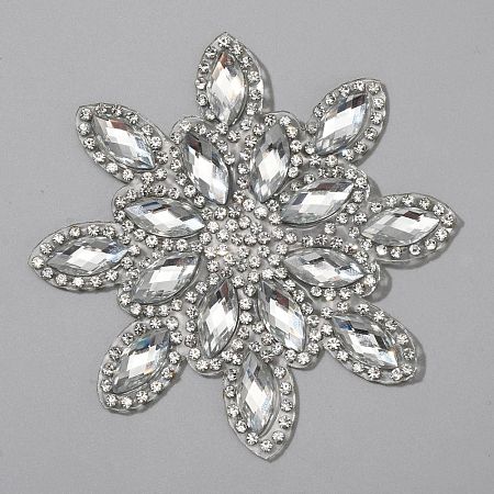 Hotfix Rhinestones PATC-WH0001-48-1