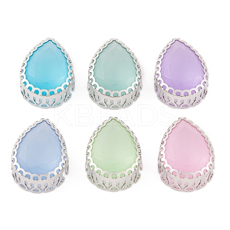 Teardrop Sew on Rhinestone GLAA-K069-08P-1