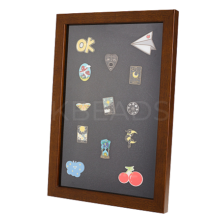 Wood with Paper Photo Frame AJEW-WH0314-178-1