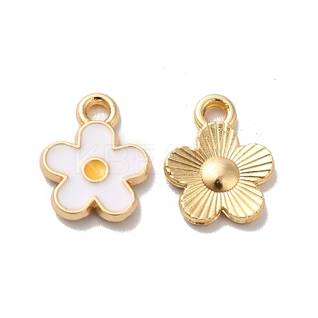 Alloy Enamel Charms ENAM-D043-02G-01-1