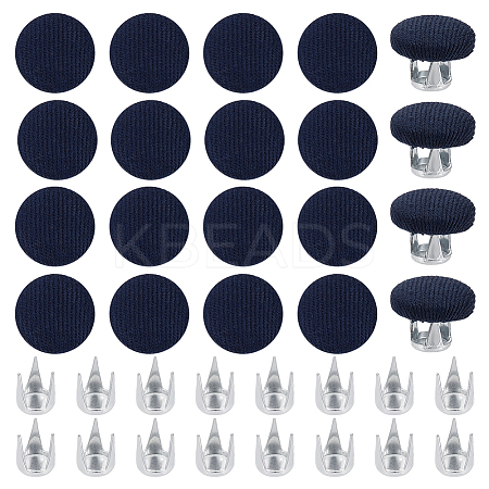 Cotton Cap Top Buttons BUTT-BC0001-13B-1